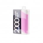 Blue Star Power Bank 2300 mAh - różowy Blue Star Power Bank 2300 mAh - różowy